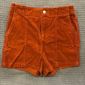 Wild Fable High Waist Orange Shorts